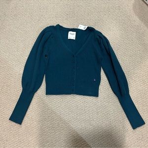 NWT abercrombie & fitch cardigan top